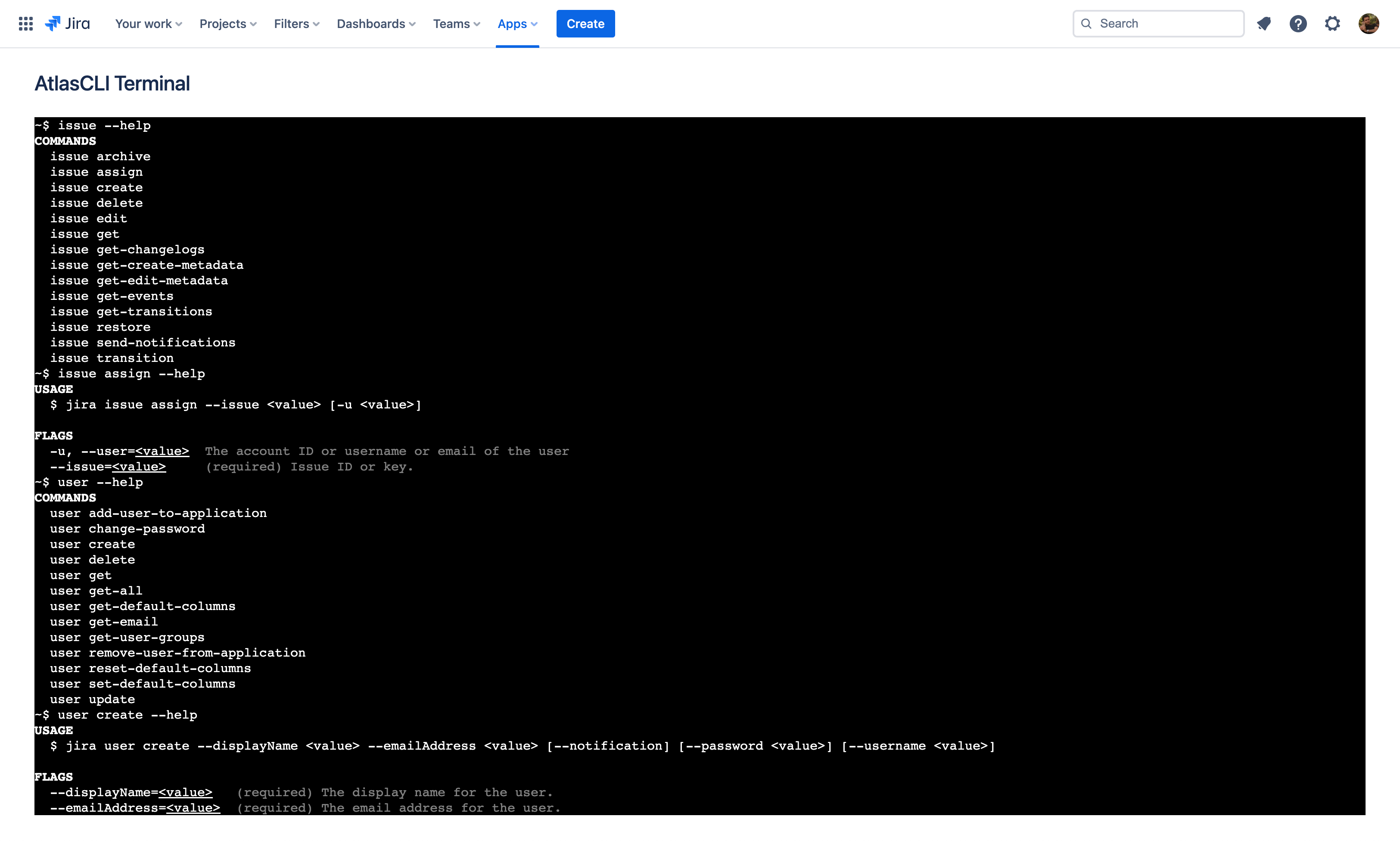 CLI for Jira screenshot 3