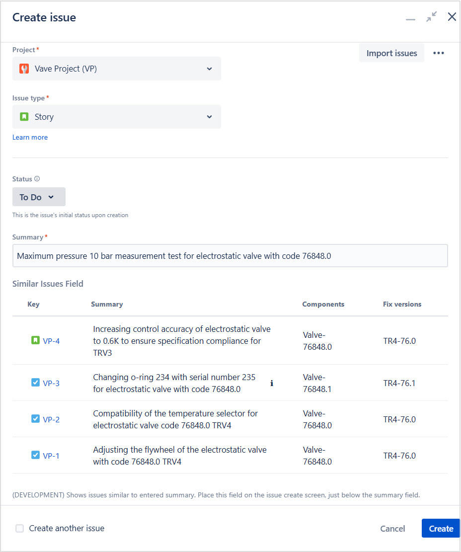 Similar and Related Issues Finder screenshot 1