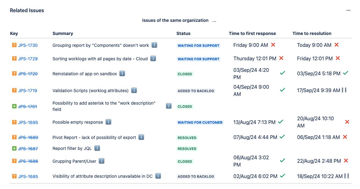 Similar and Related Issues Finder screenshot 2