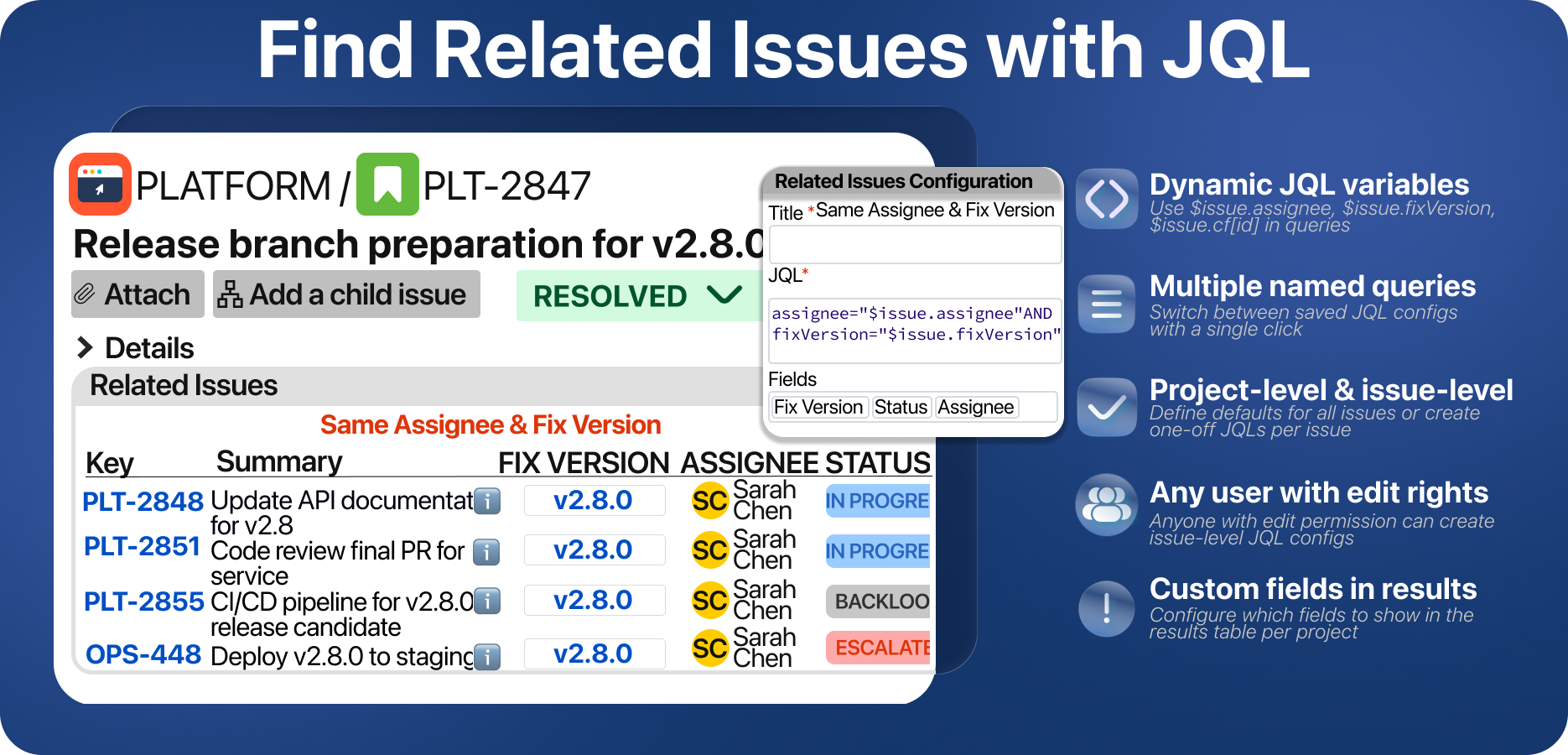 Similar and Related Issues Finder screenshot 3