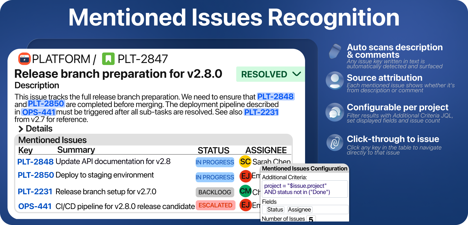 Similar and Related Issues Finder screenshot 4