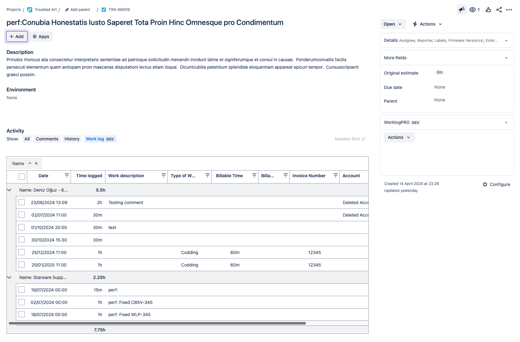 WorklogPRO - Timesheets for Jira screenshot 3
