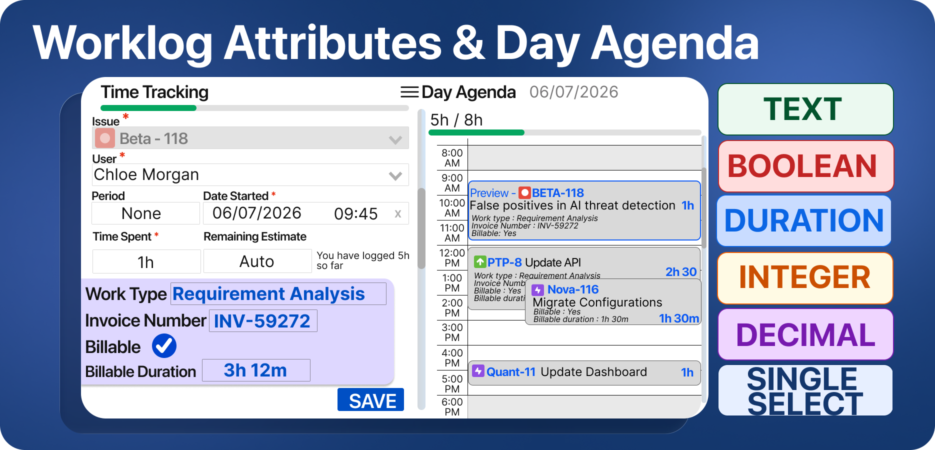 WorklogPRO - Timesheets and Cost Tracker for Jira screenshot 5